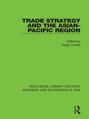 cover image of Trade Strategy and the Asian-Pacific Region